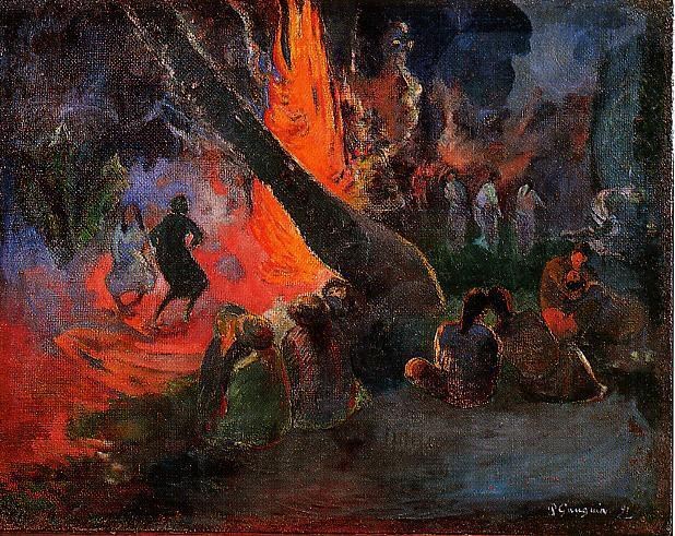 Paul Gauguin Fire Dance